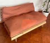 Sofá/cama fácil de montar