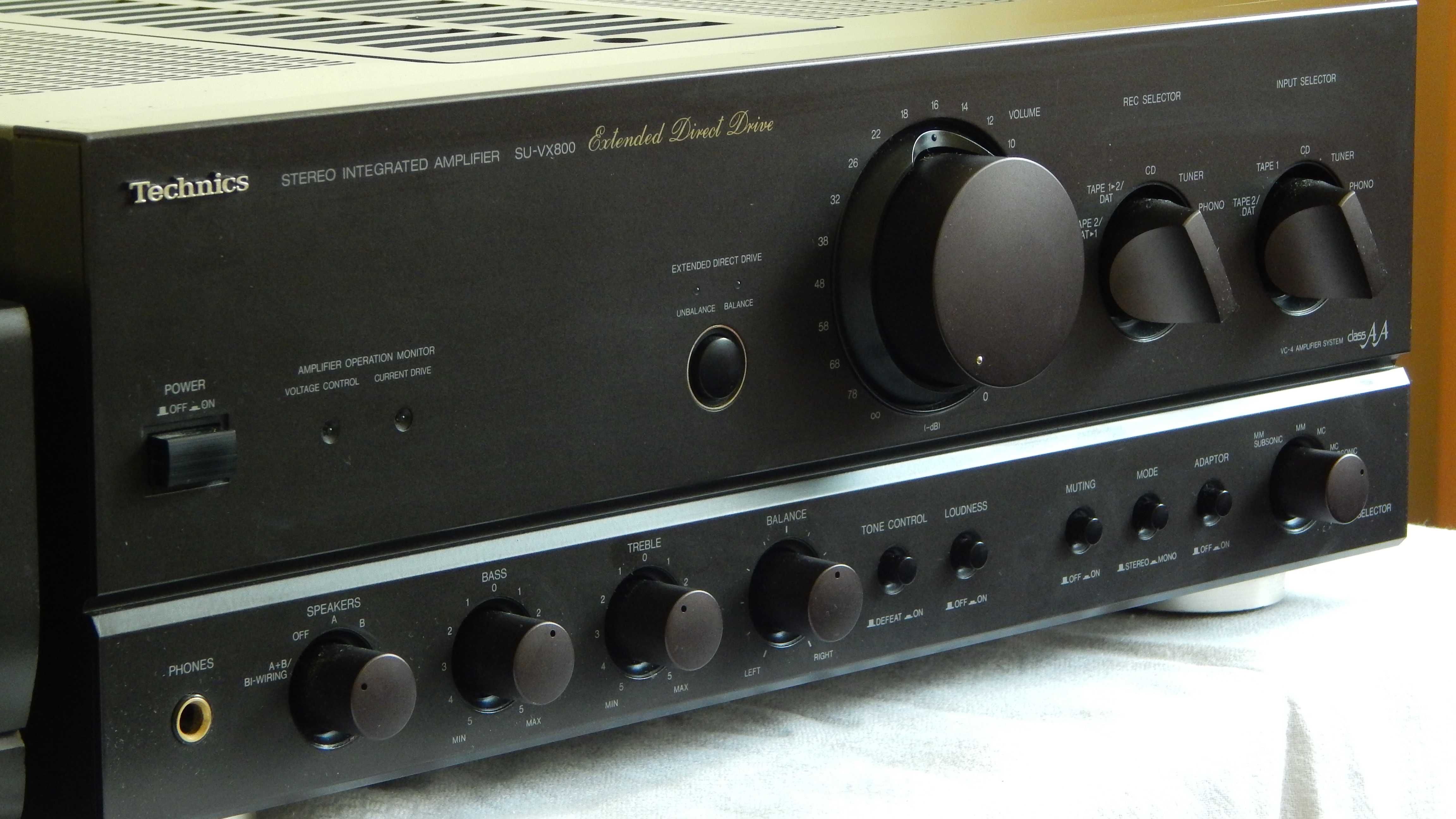 technics wzmacniacz su-vx 800,magnetofon rs-bx501