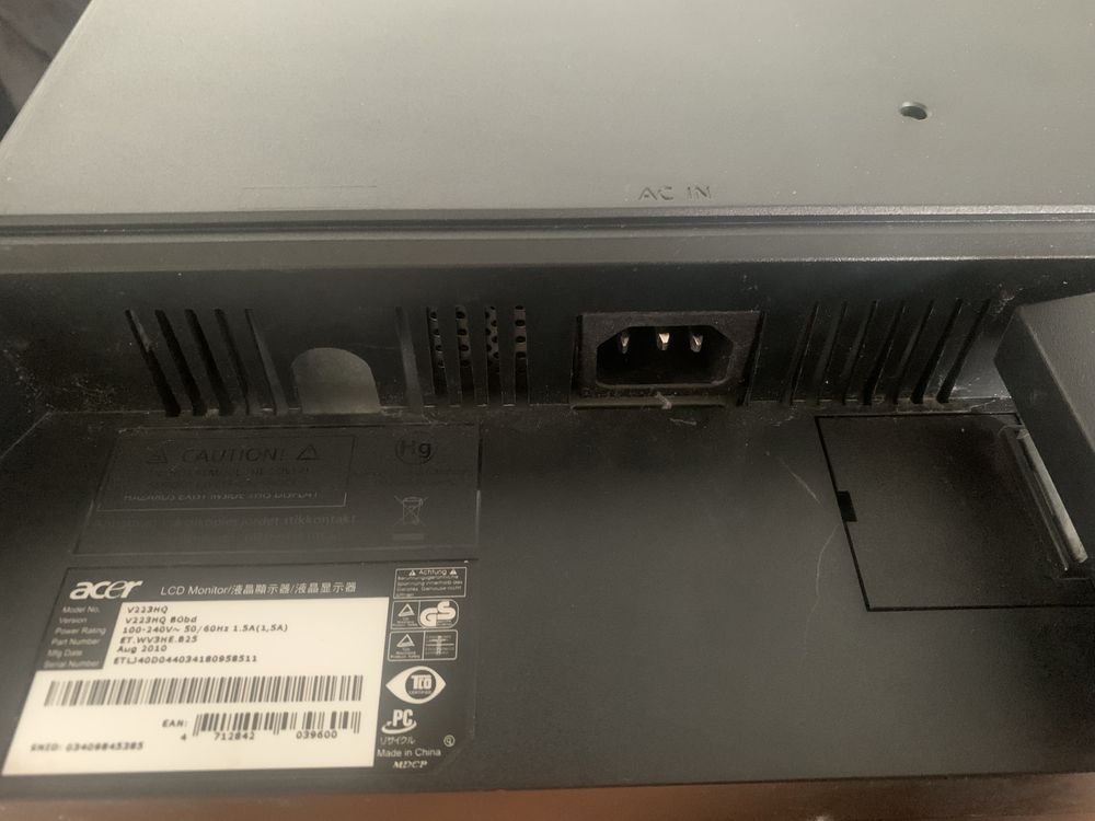 Монитор Acer V223HQ - диагональ 21,5.
