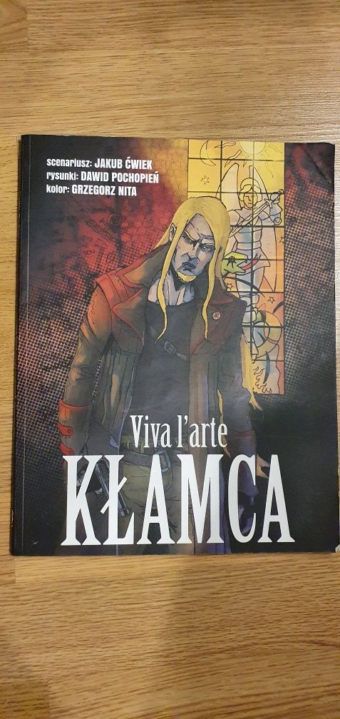 Komiks Kłamca, Viva l'arte, Ćwiek, Pochopień, Nita