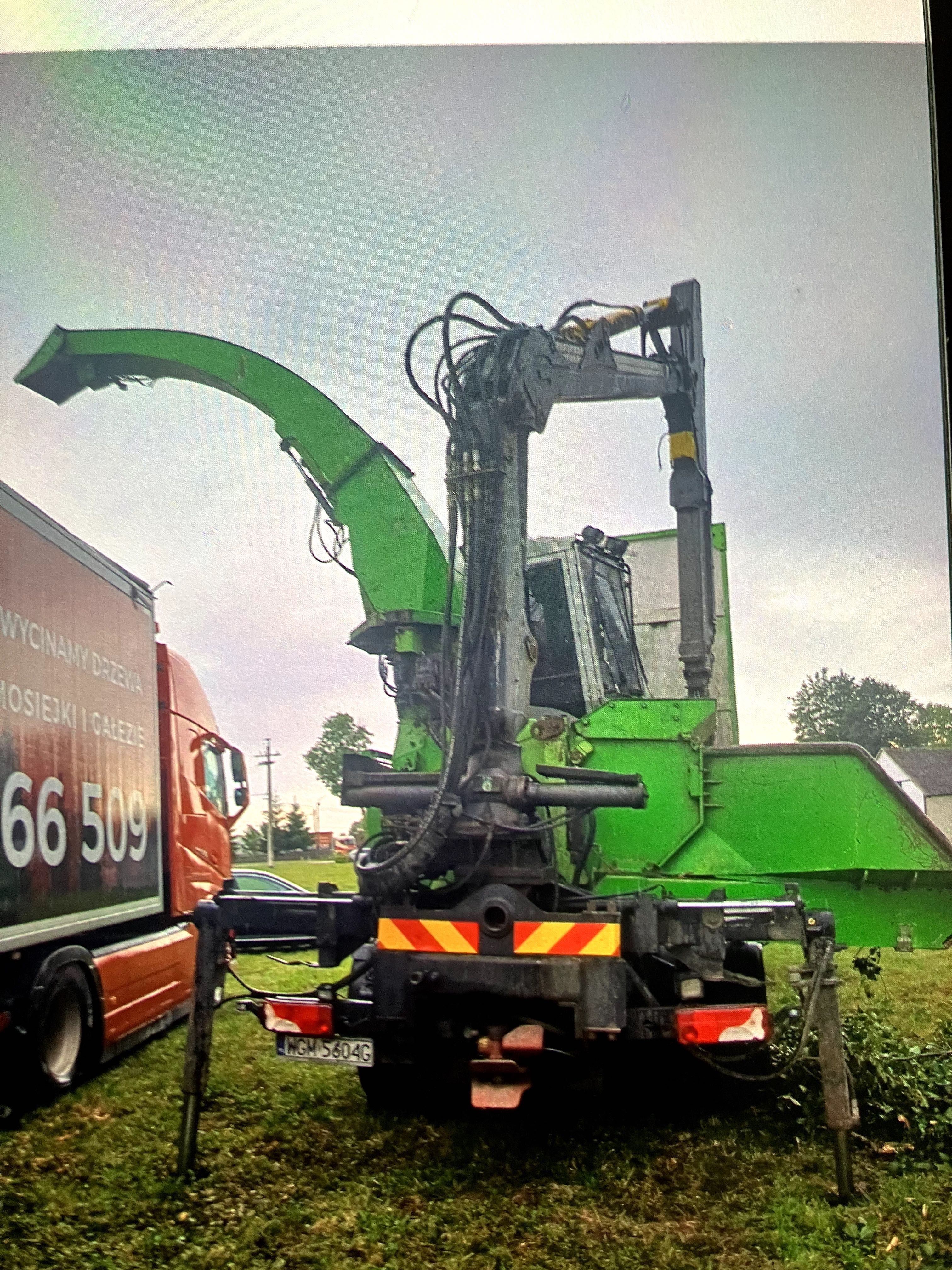 SCANIA R620 Scania R620 LB8X4 2011r z rębakiem Bruks 805CT