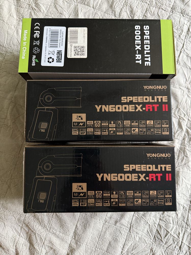 yongnuo 600ex-rt ii Lampa blyskowa do CANON