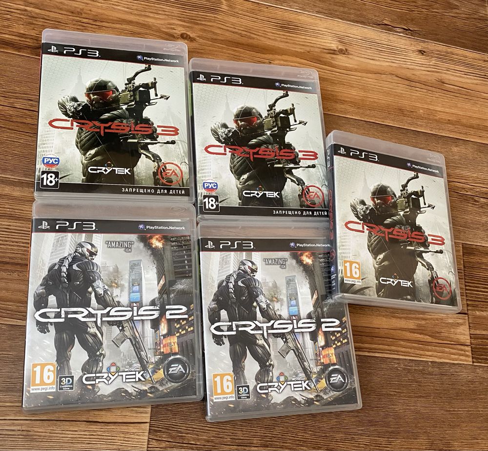 Ігри Sony PS3: Crysis, Call of Duty, Medal of Honor, Battlefield