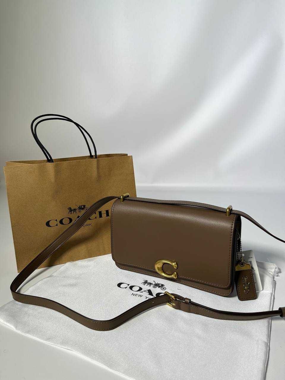 Сумка Coach Bandit коричневая