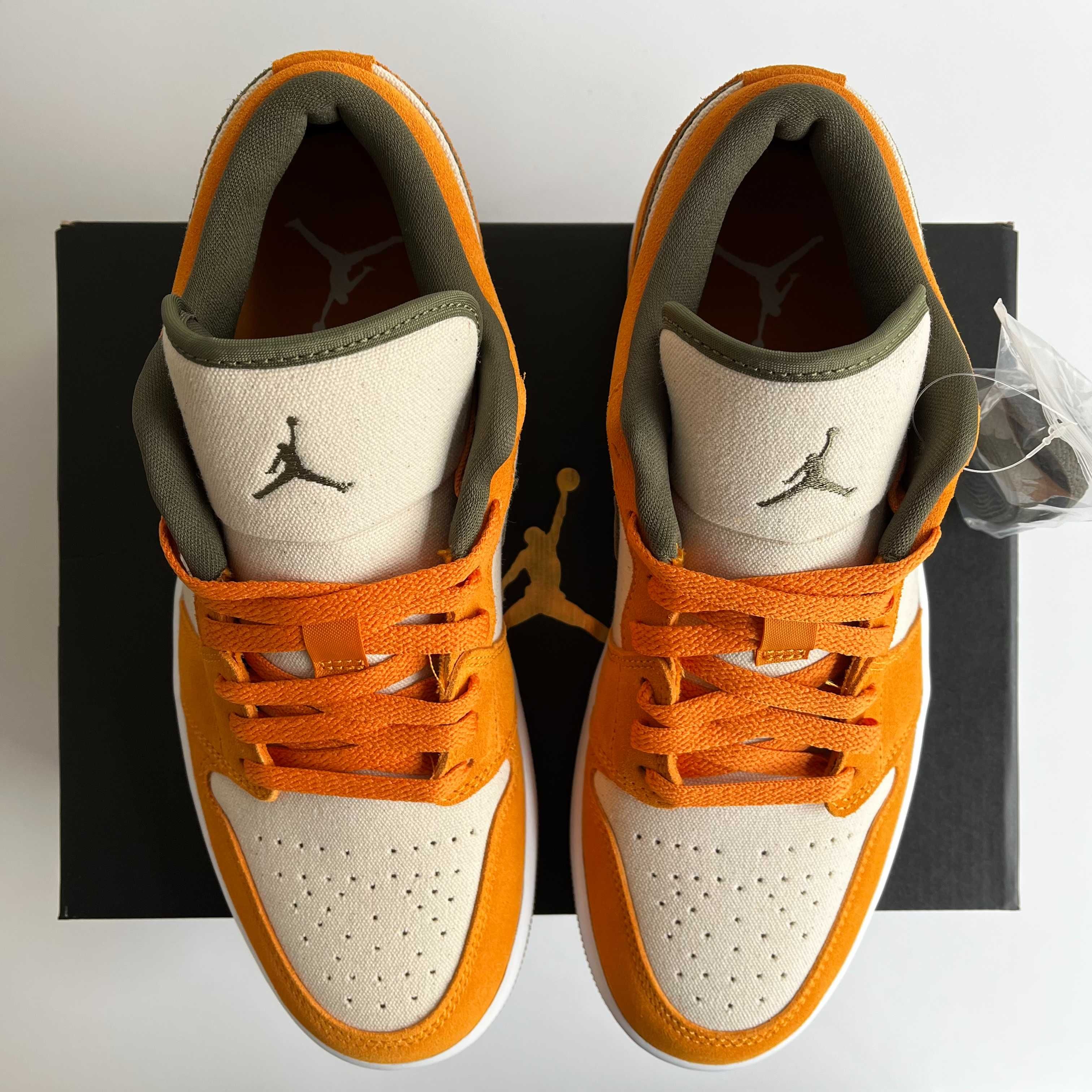 Nike Air Jordan 1 Low Orange Medium Olive