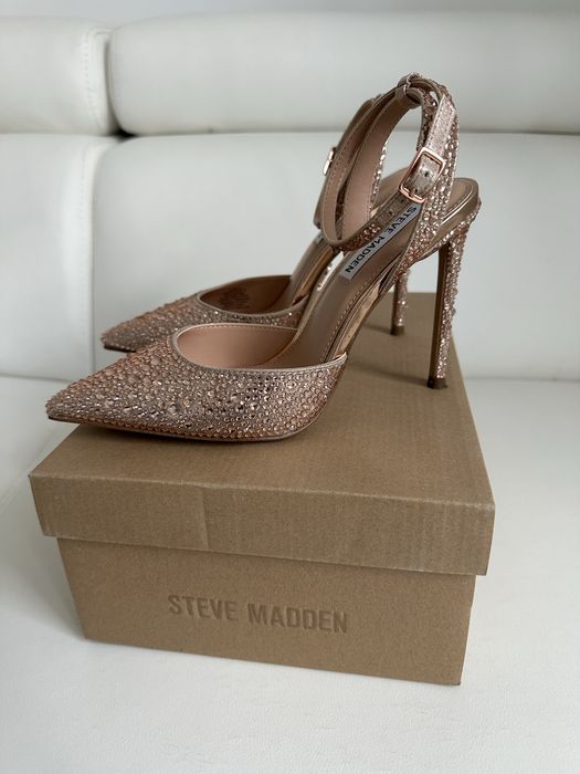 Szpilki rose gold Steve Madden 36