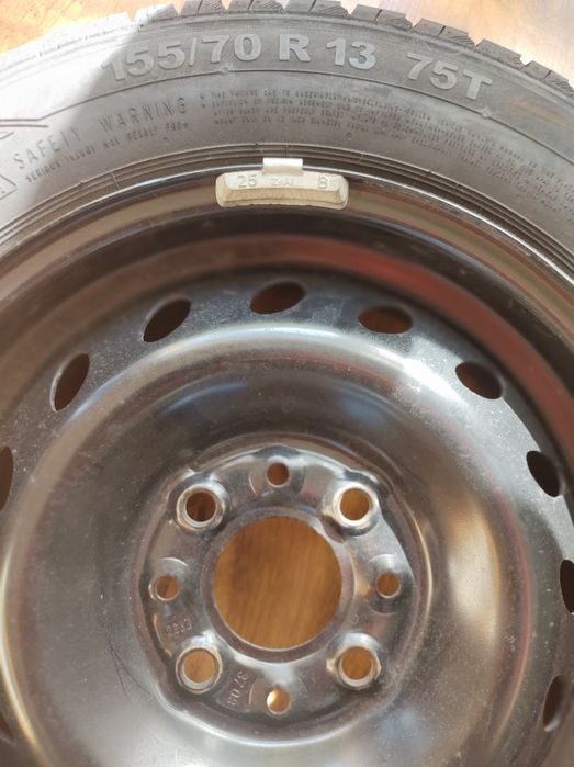 Felga stalowa Seicento