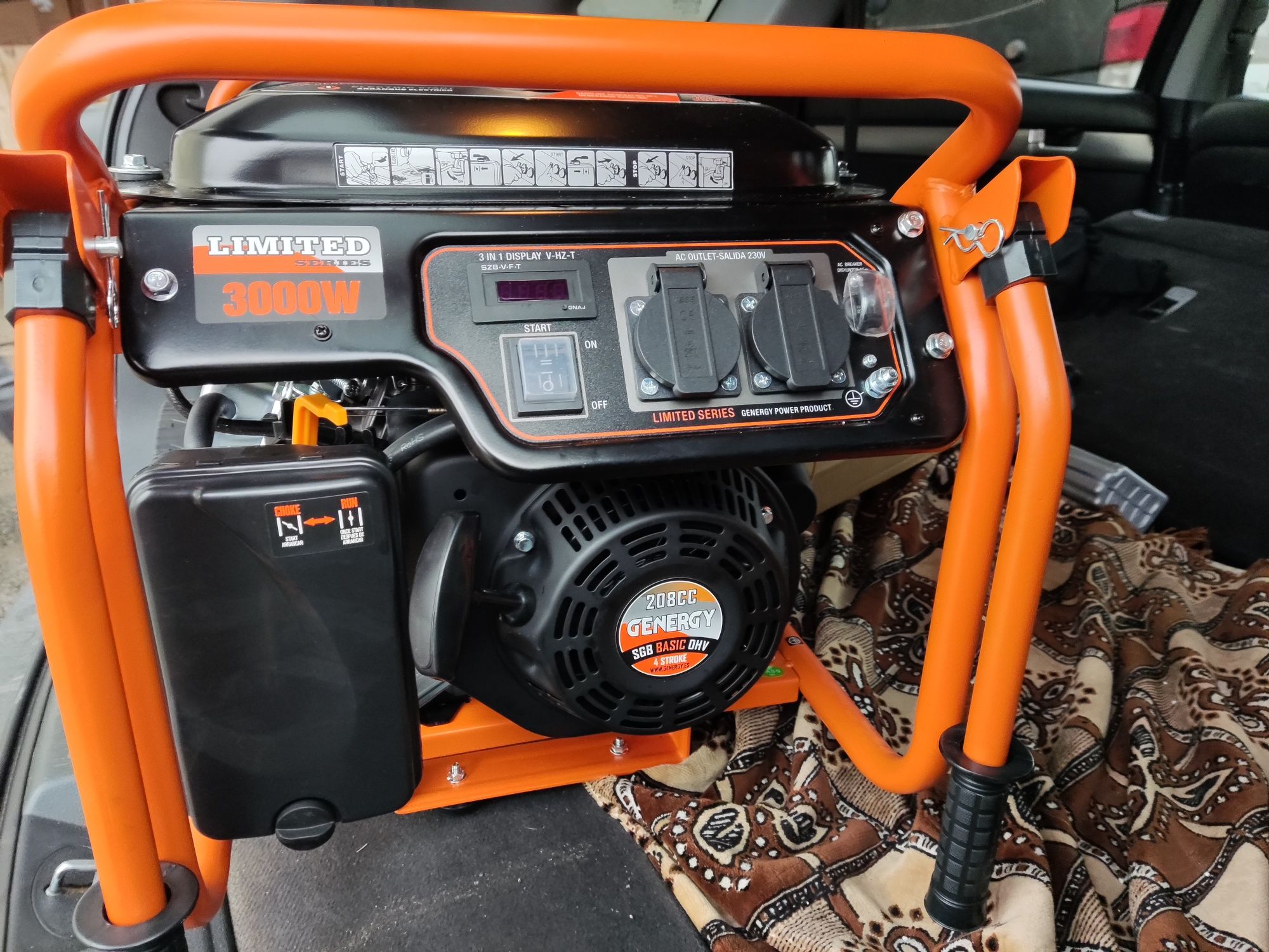 Генератор Genergy 3kWt