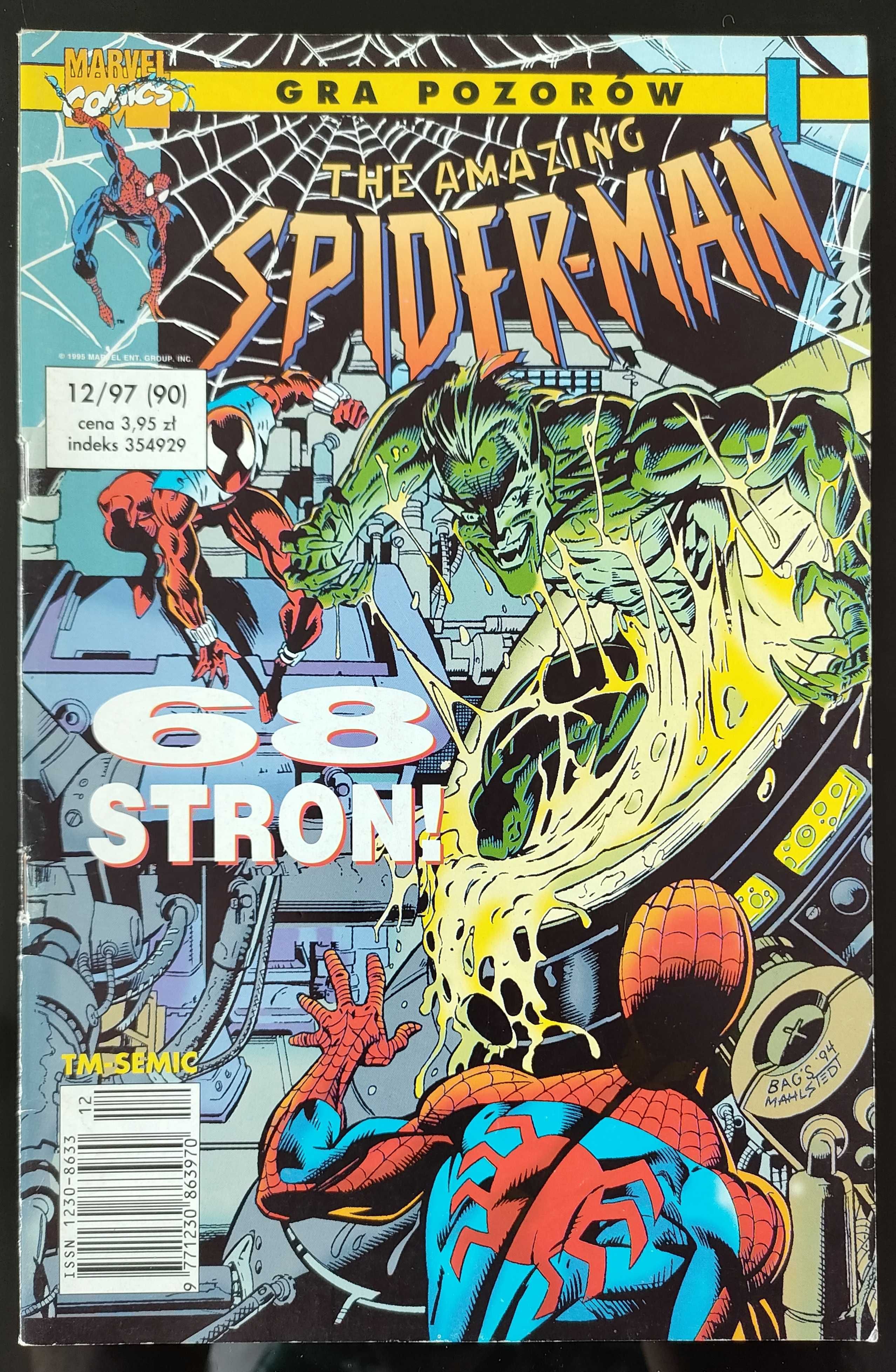 Komiks The Amazing Spider-Man - 12/97 - TM-Semic