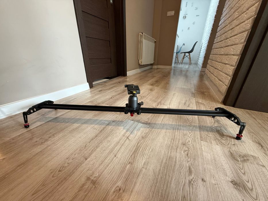Slider CAMROCK 100cm + Głowica kulowa CAMROCK H020 z szybkozłączką