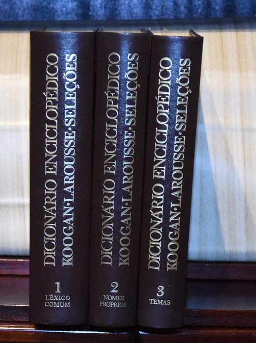 Dicionário Enciclopédico Koogan Larousse 3 Vols