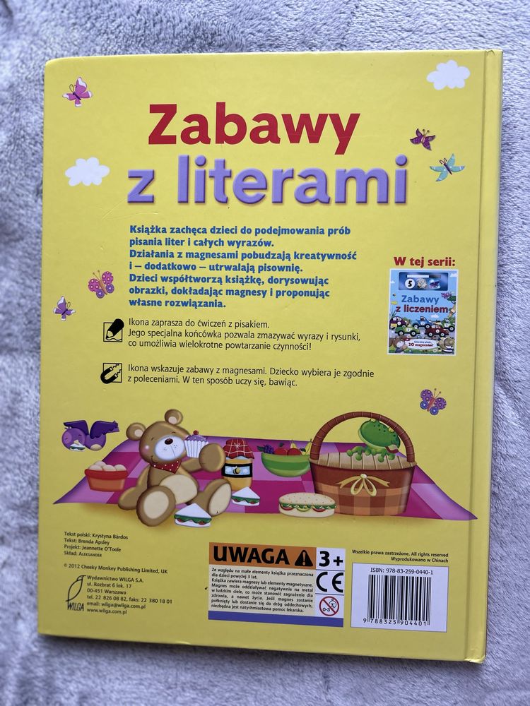 2 Ksiazki: 1 z magnesami i miasto zagubionych rzeczy szukaj znajdz