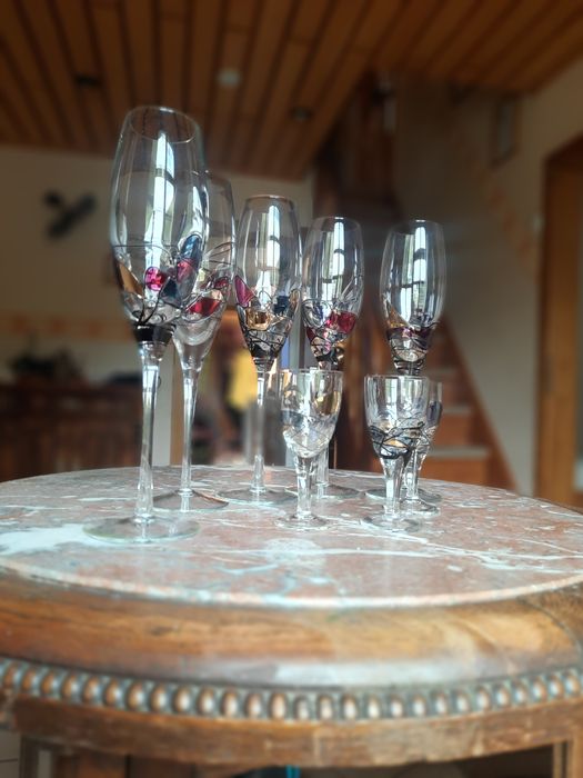 Бокалы стиль тиффани (Винтаж)