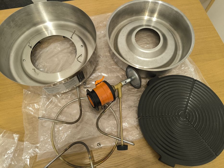 Grelhador Silampos Garden Grill com botija 6k