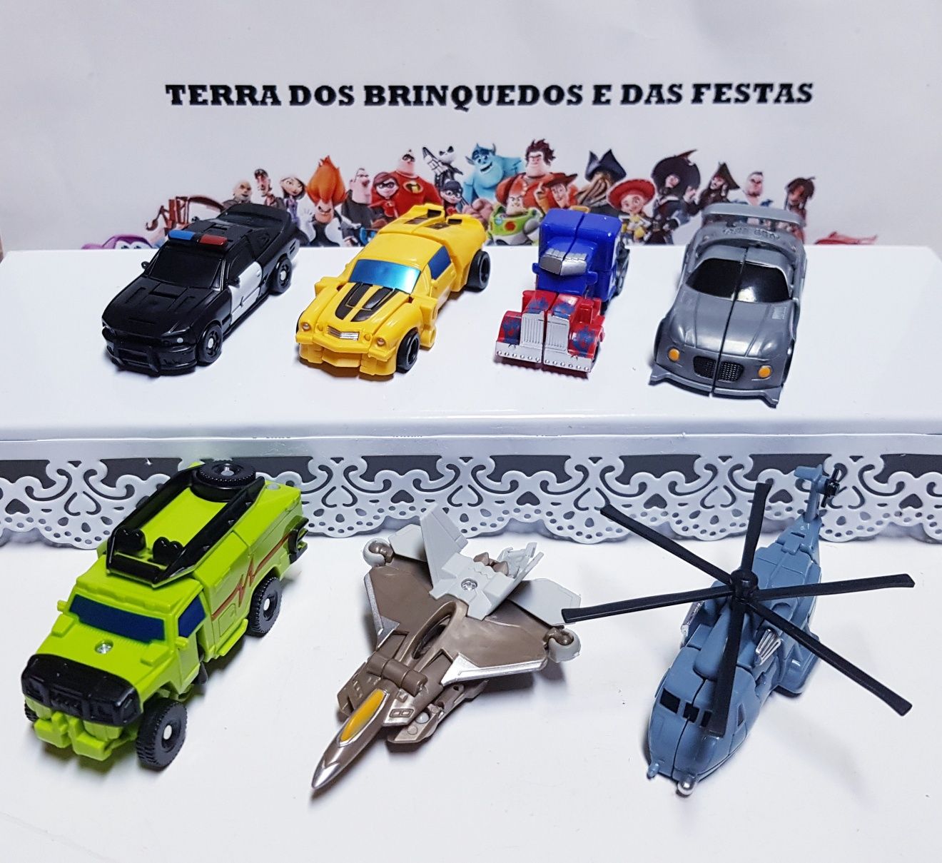 7 pcs Transformers (Portes Incluídos)