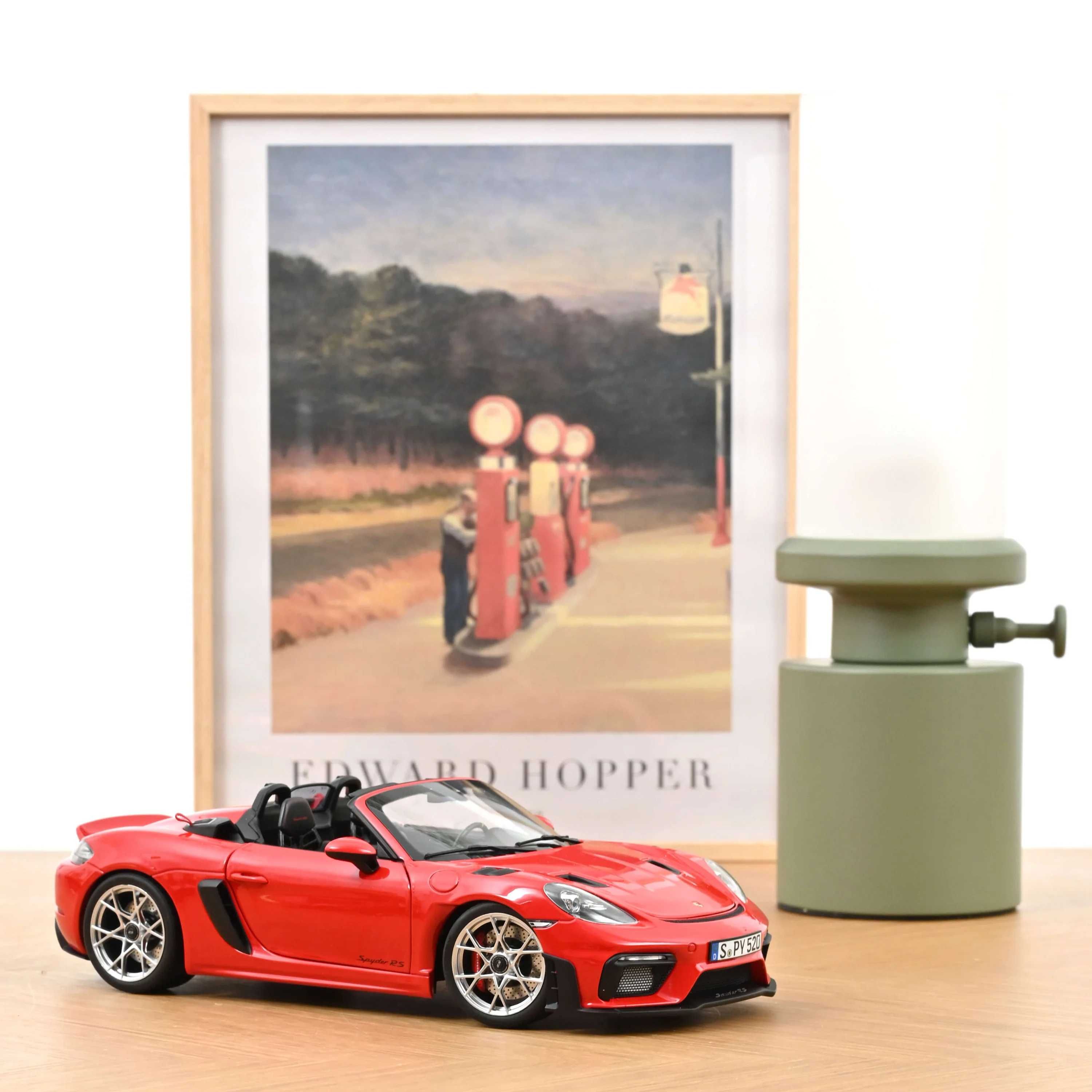 Porsche 718 Spyder RS 2023 Guards Red Norev 1:18