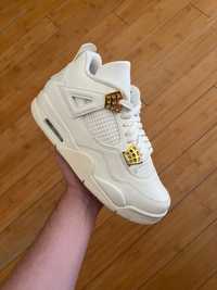 Nike Air Jordan 4 Metallic White Triple Gold Scott Off Bred Travis 40