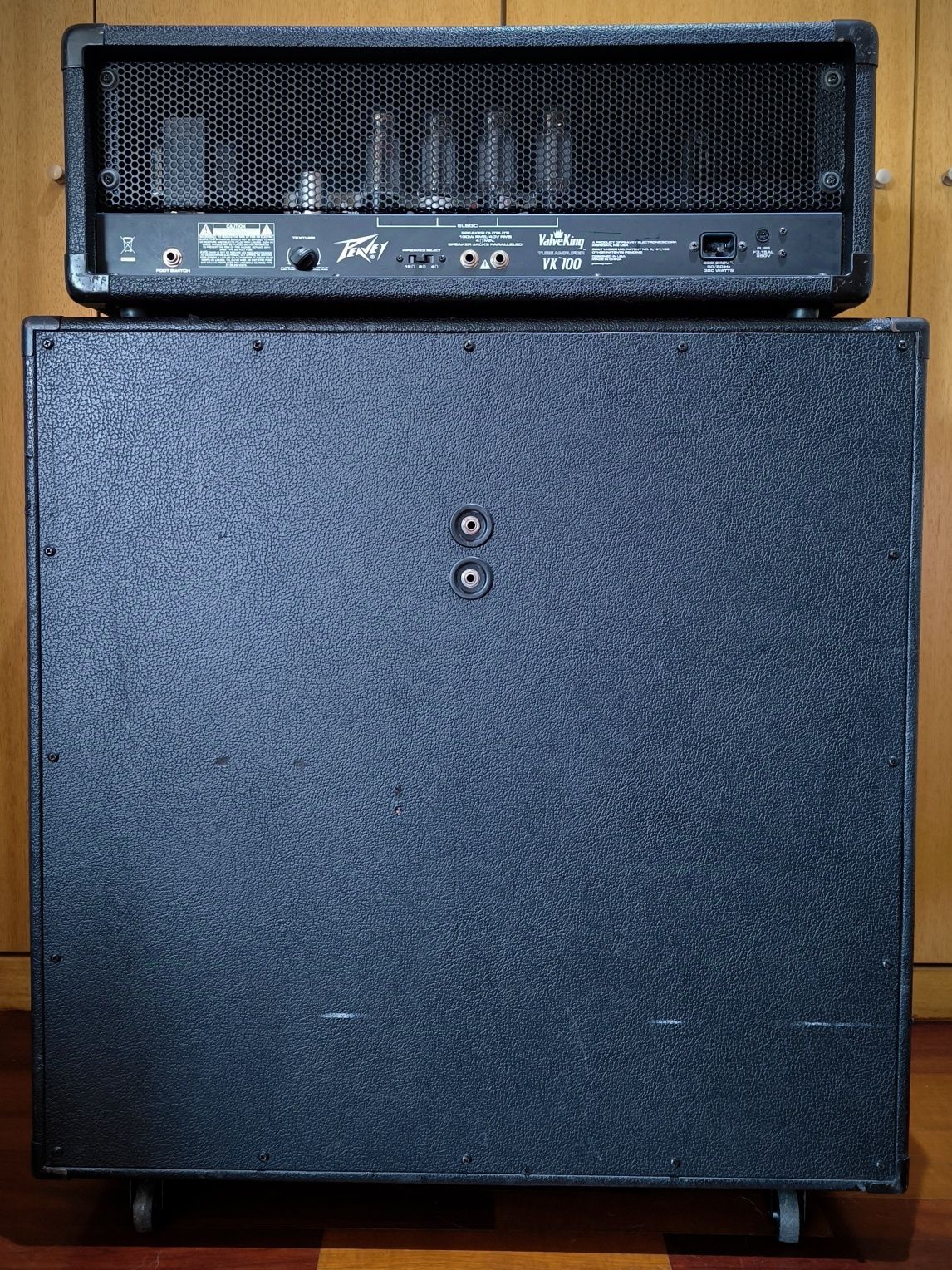 Peavy Valveking 100 + Coluna