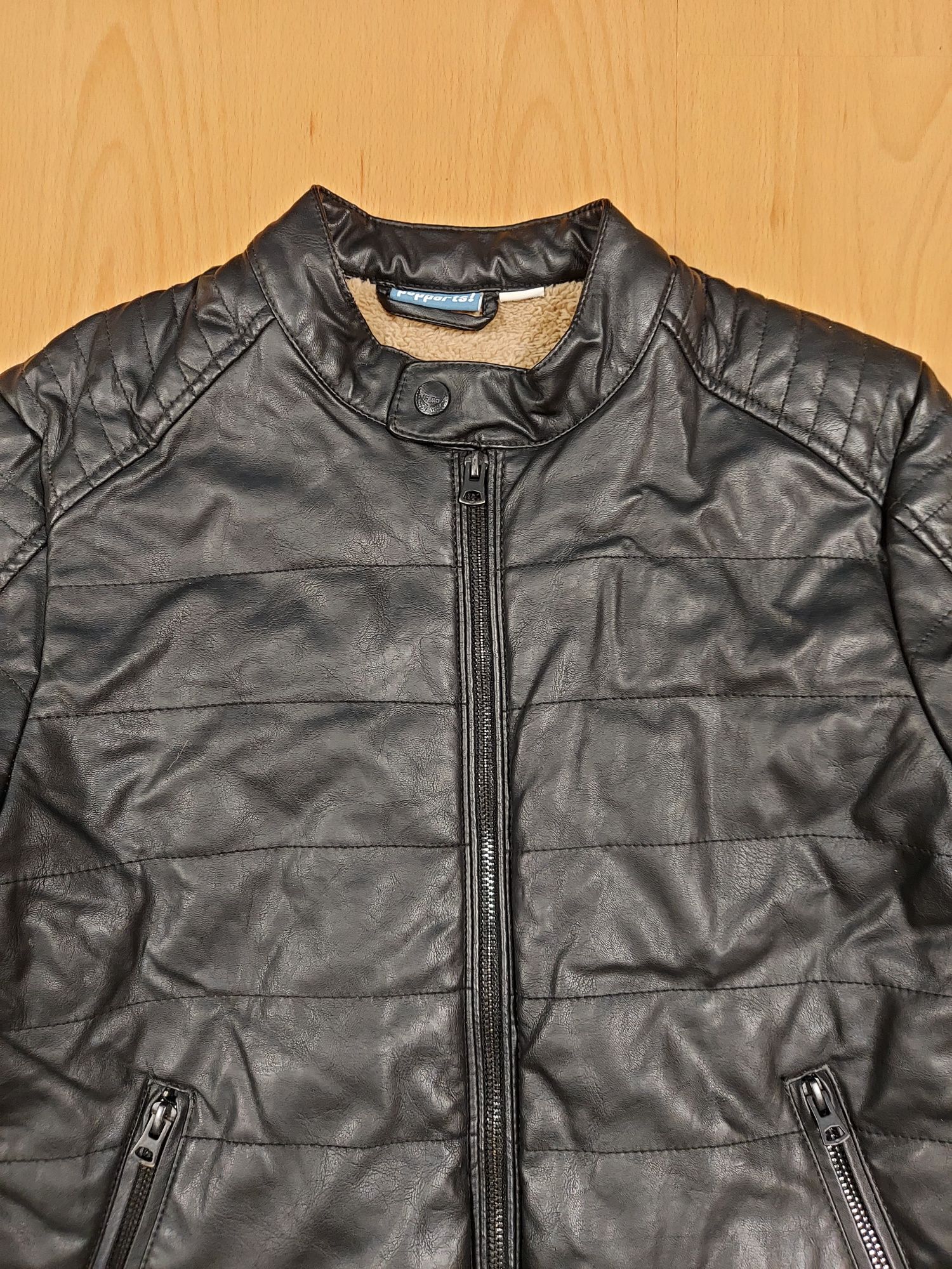 Ramoneska, biker Pepperts! roz.152 ocieplana, futerko