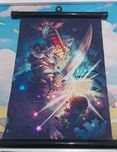 Zwój, plakat undertale Asriel i Frisk