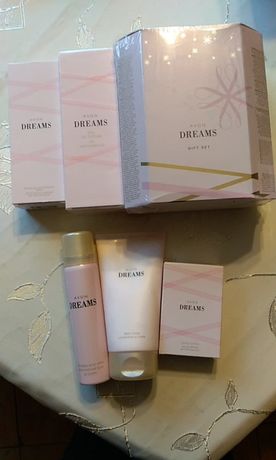 Avon Dreams - zestaw, wody perfumowane, spray, dezodorant i balsam!