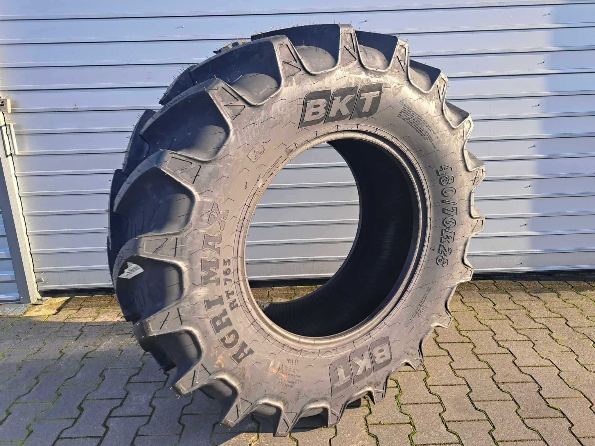 Opona opony 480/70R28 BKT AGRIMAX RT-765 radial 480/70/28 nowa