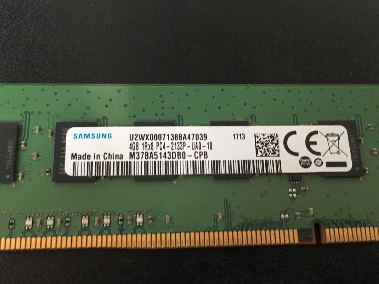 Samsung DDR4 4GB 2133Mhz