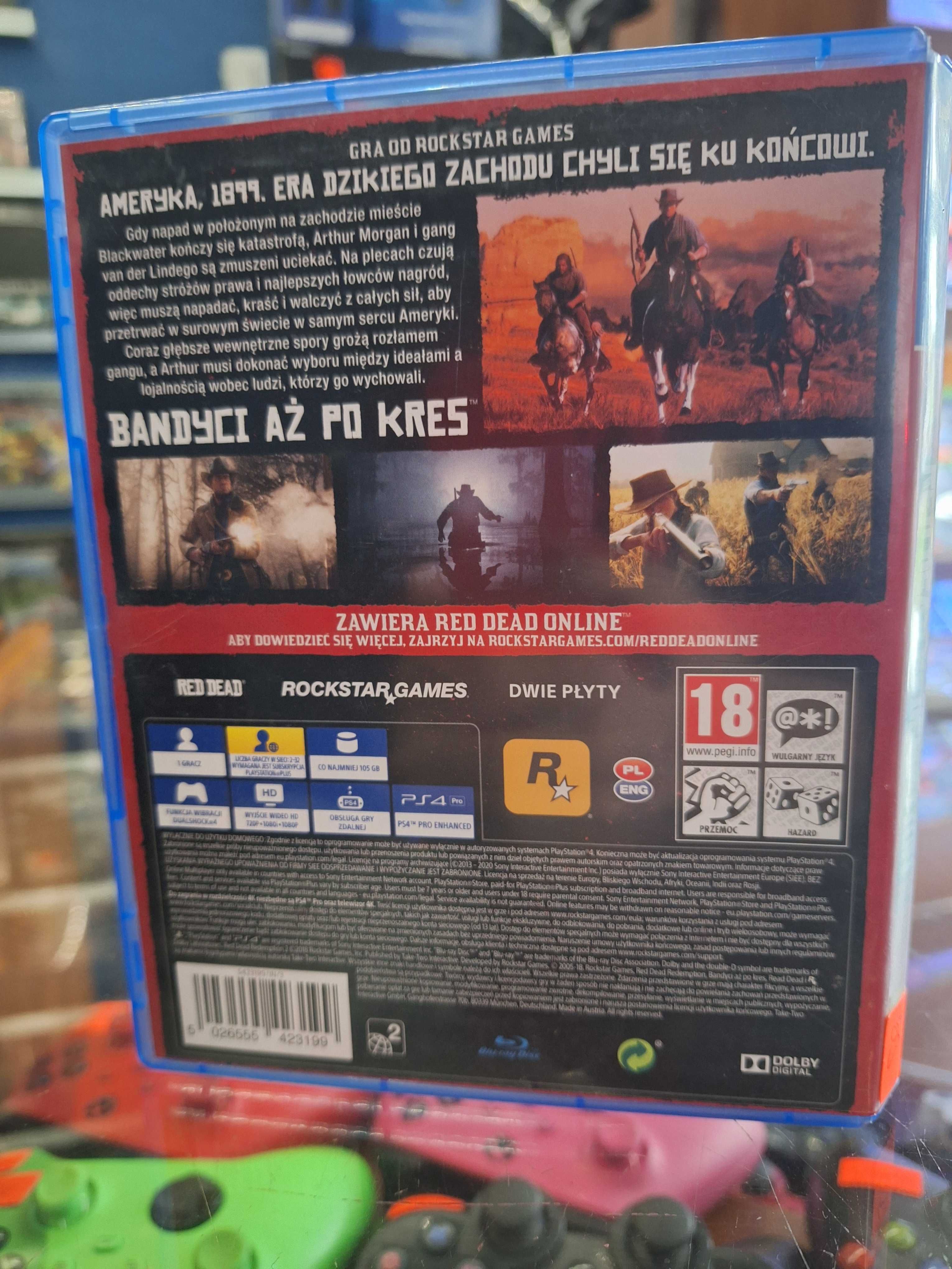 Red Dead Redemption II PS4, BDB, CentrumGrania