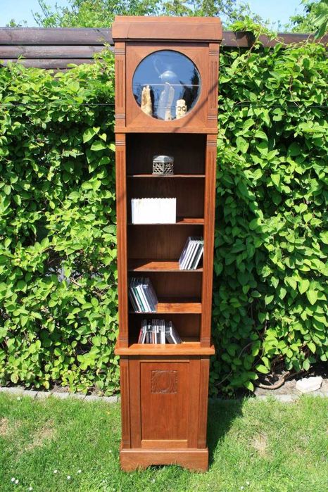 Witryna, biblioteczka-skrzynia zegara stojącego