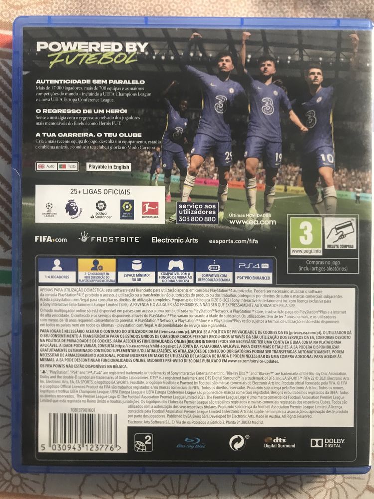 Fifa22 playstation 4