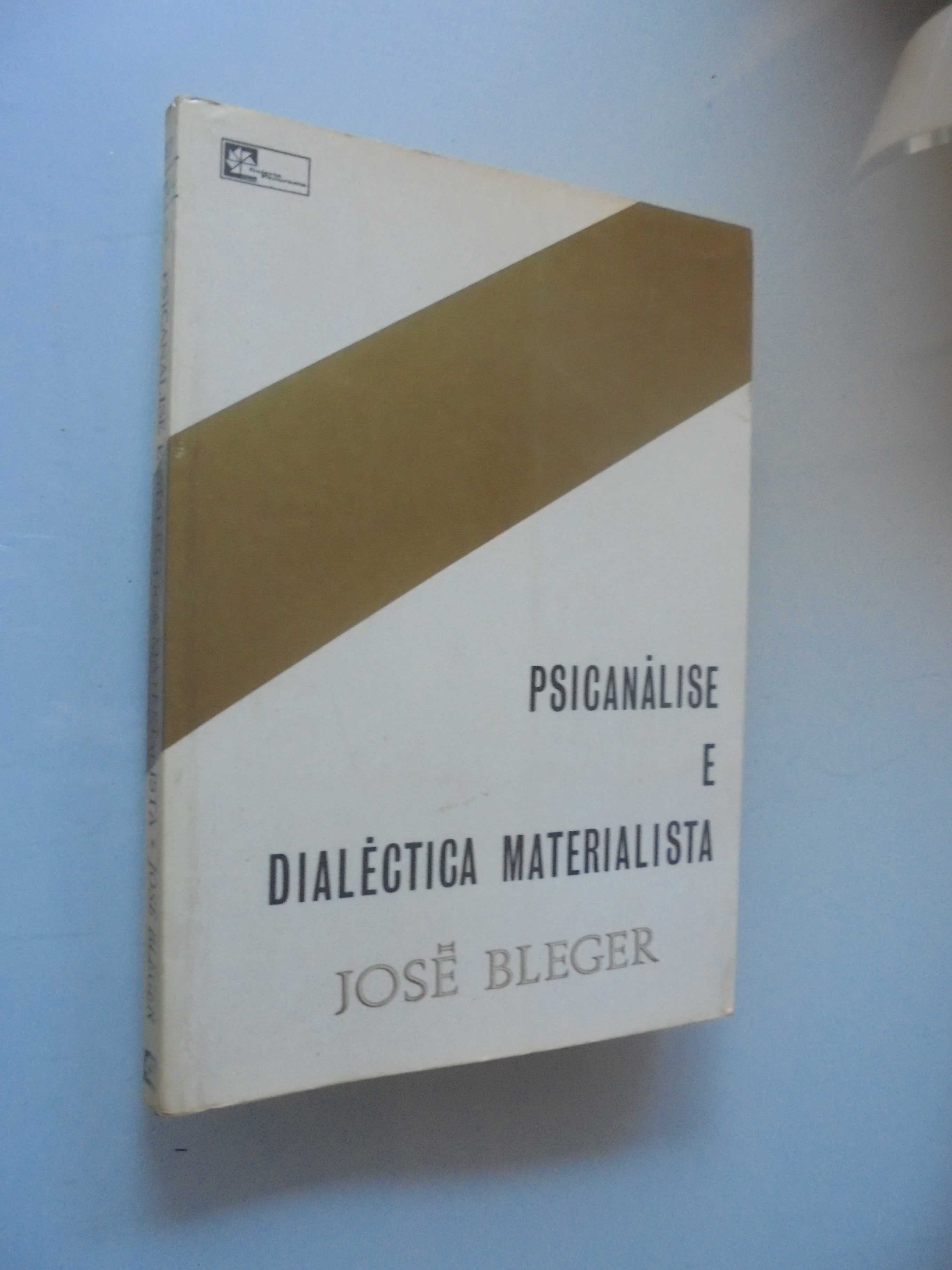 Bleger (José);Psicanálise e Dialéctica Materialista