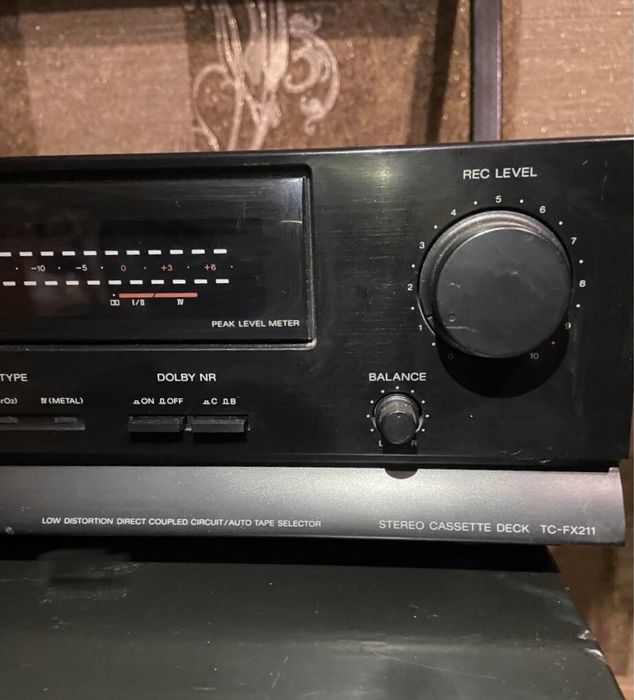 Магнитафон DECK SONY TC-FX211