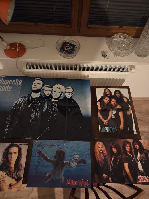 Plakat plakaty stare popcorn dziennik