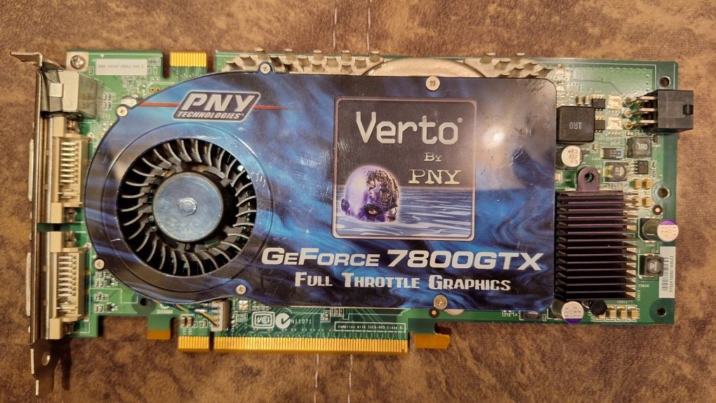 Продам видеокарту Geforse 7800GTX 256 mb