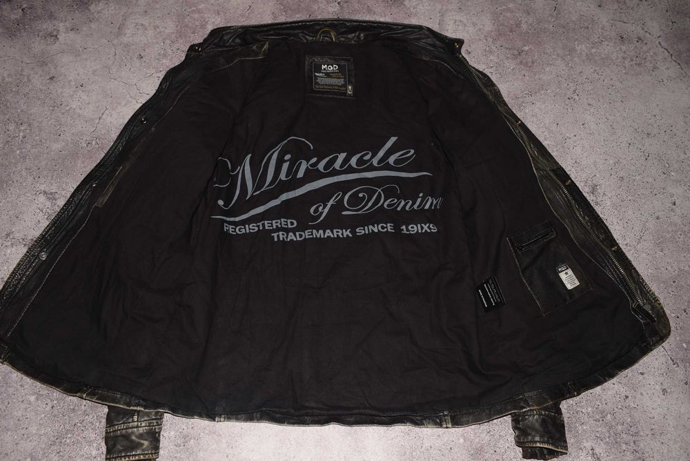 M.O.D. Leather Vintage Jacket (Чоловіча Шкіряна Мужская Кожаная Куртка