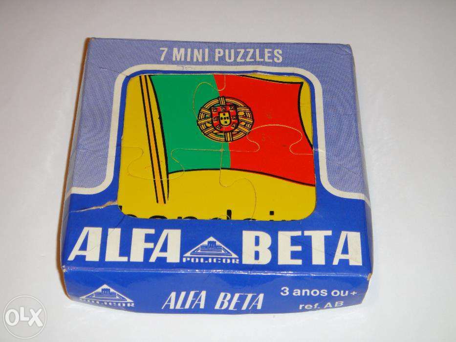 Puzzle infantil dos anos 80