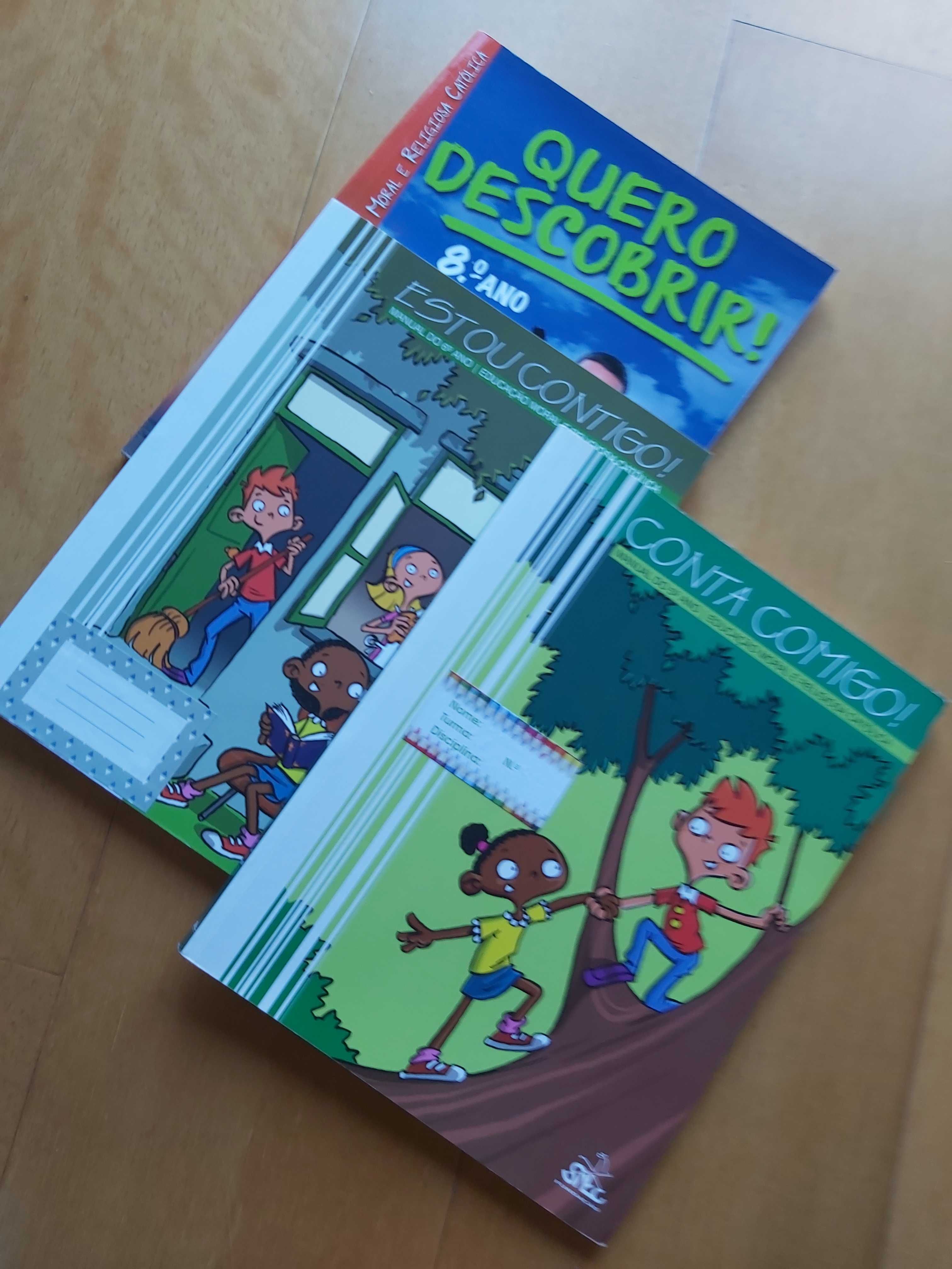 Manuais de EMRC - 5º, 6º e 8º ano