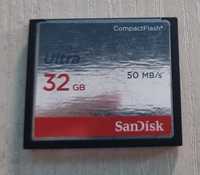Продам карта пам'яті SANDISK 32GB  Compact Flash Ultra