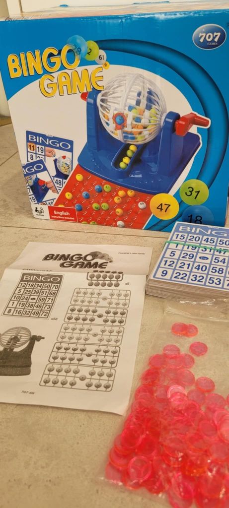 Gra bingo game oryginalne pudełko