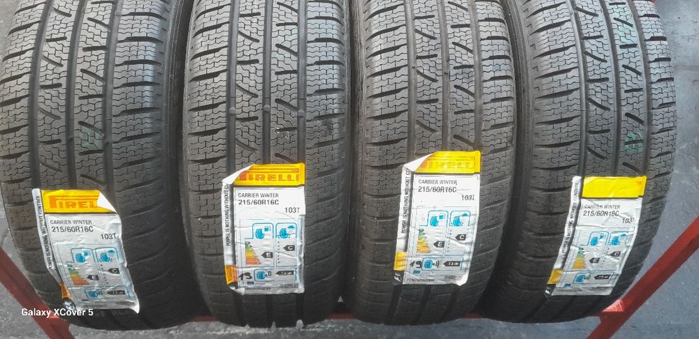 Opony Zimowe 215÷60÷16C÷PIRELLI.350 zł sztuka.Montaż.Wysyłka.ZAPRASZAM