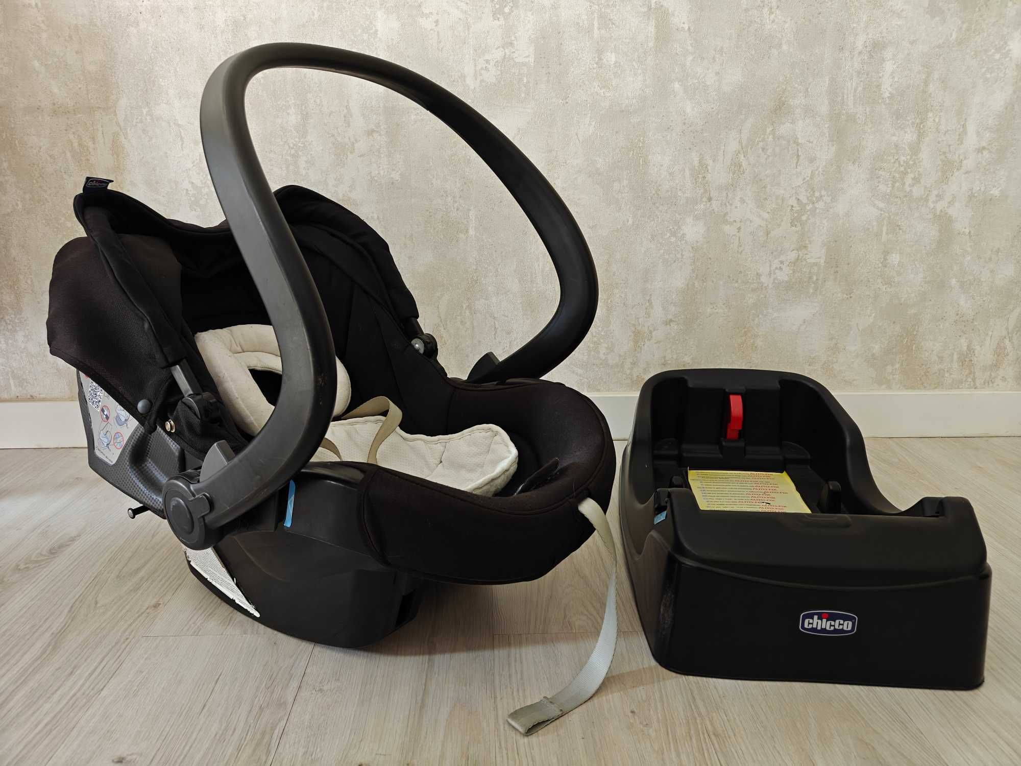 Chicco Trio carrinho de bébé living smart com ISO fix para automovel