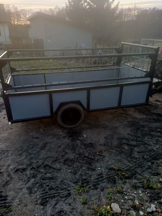 Dwukółka klatka do ciągnika