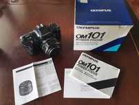 Camera fotográfica Olympus OM-101 - Power Focus - c/ lente 35-70mm