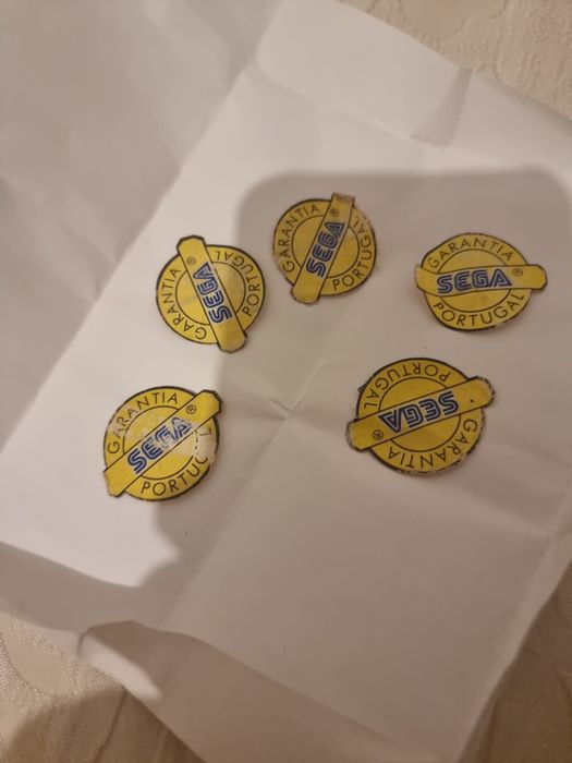 Sega selos de garantia