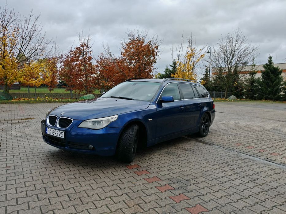 BMW Seria 5 Bmw 530D 2005r film z jazdy