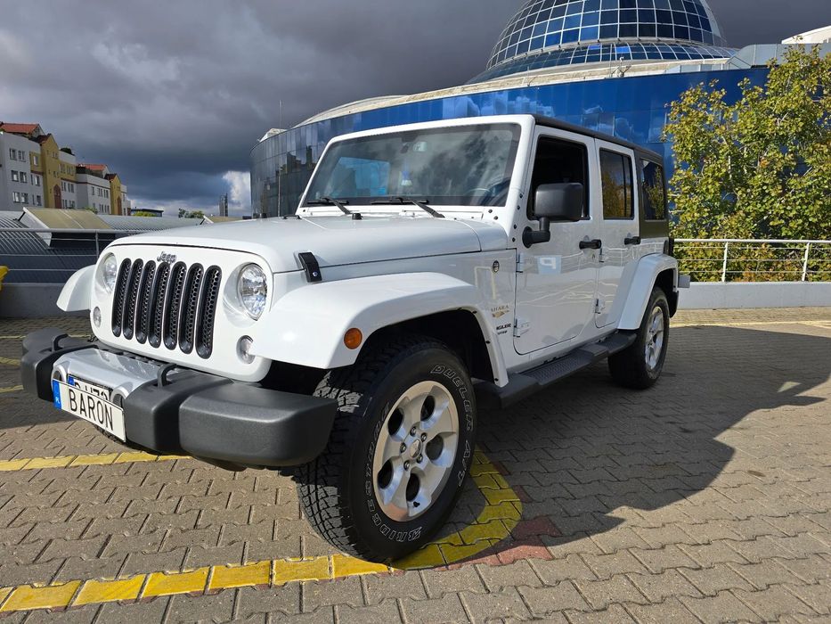 Jeep Wrangler Sahara Unlimited 3.6 V6 284 KM, 4X4, 5-Drzwiowy, twardy dach