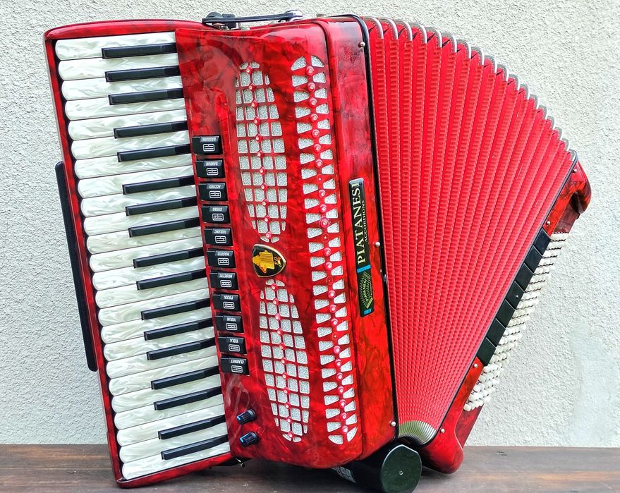 Włoski akordeon Piatanesi Ottavianelli Musette - świetny stan !