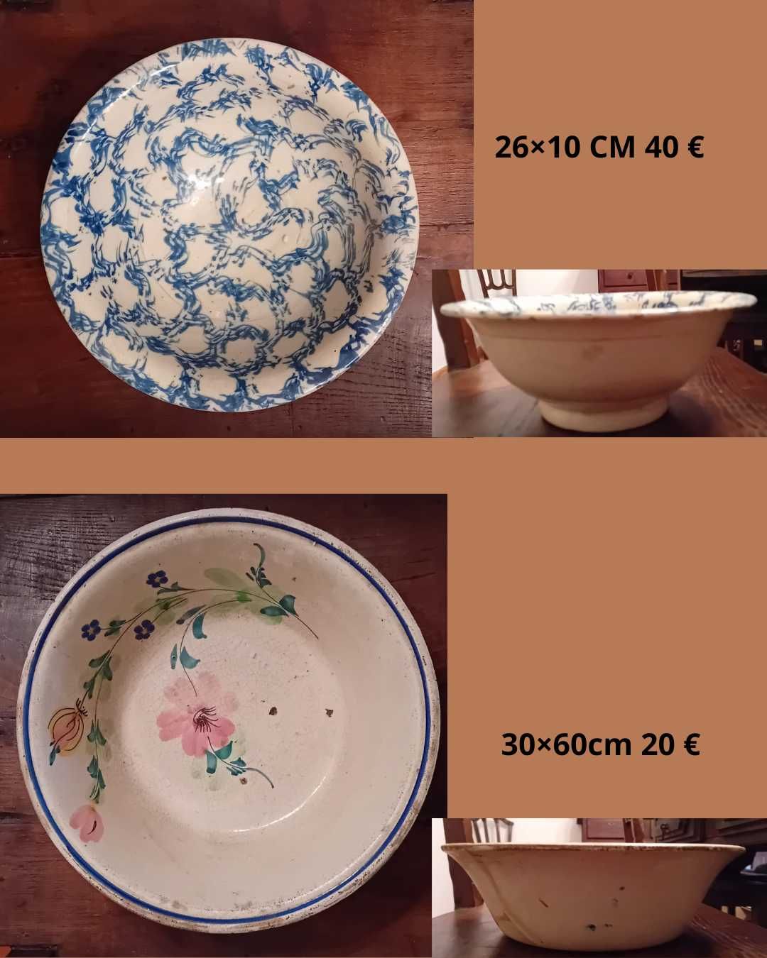 Terrina antiga de coleção