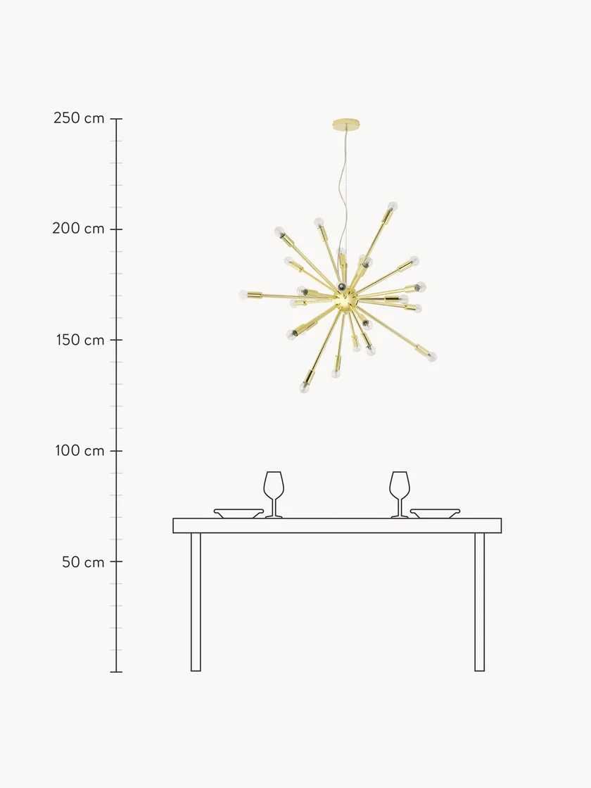 Lampa wisząca Spike – elegancja i blask w Twoim wnętrzu, NOWA