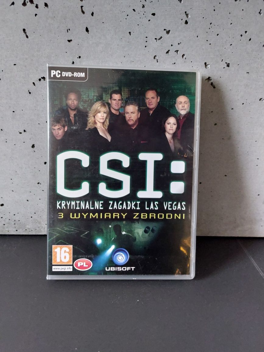 Gra PC CSI: Kryminalne zagadki Las Vegas 3 wymiary zbrodni